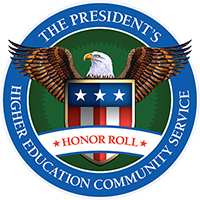 President's Higher Education Community Service Honor Roll logo