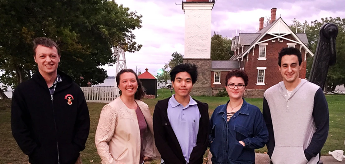 Video Production students and other interns got a taste of life in Hollywood as part of a film crew during the production of a documentary film that was shot at the lighthouse in Dunkirk, N.Y.