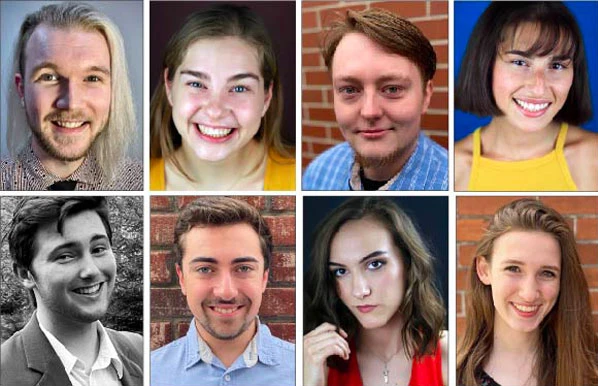 student singer head shots