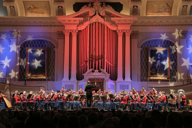 Presidents Own Marine Band in concert