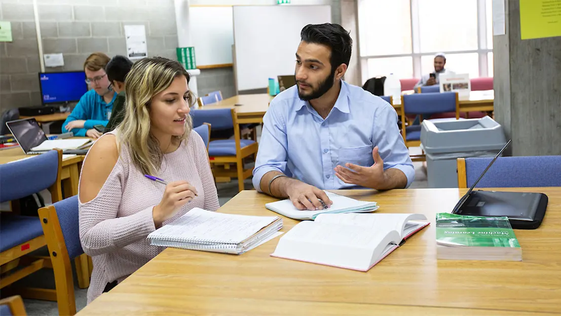 student tutoring scene