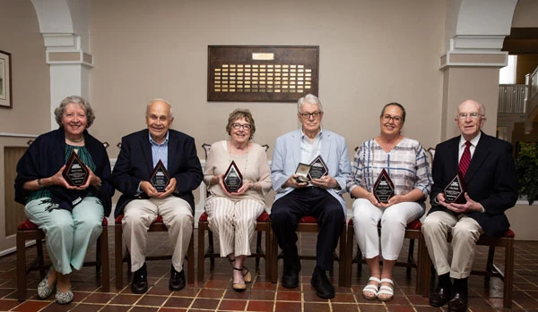 Hillman Commemorative Service Award recipients
