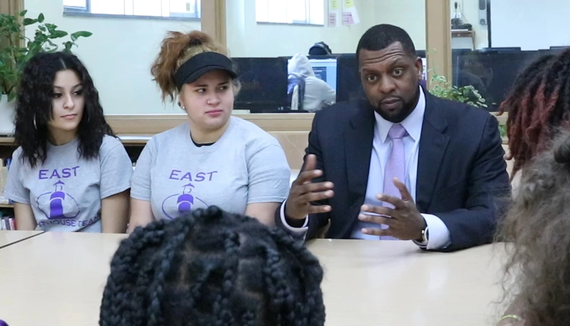 Shaun Nelms, Ed.D., '99, is superintendent of East High School in Rochester, N.Y.