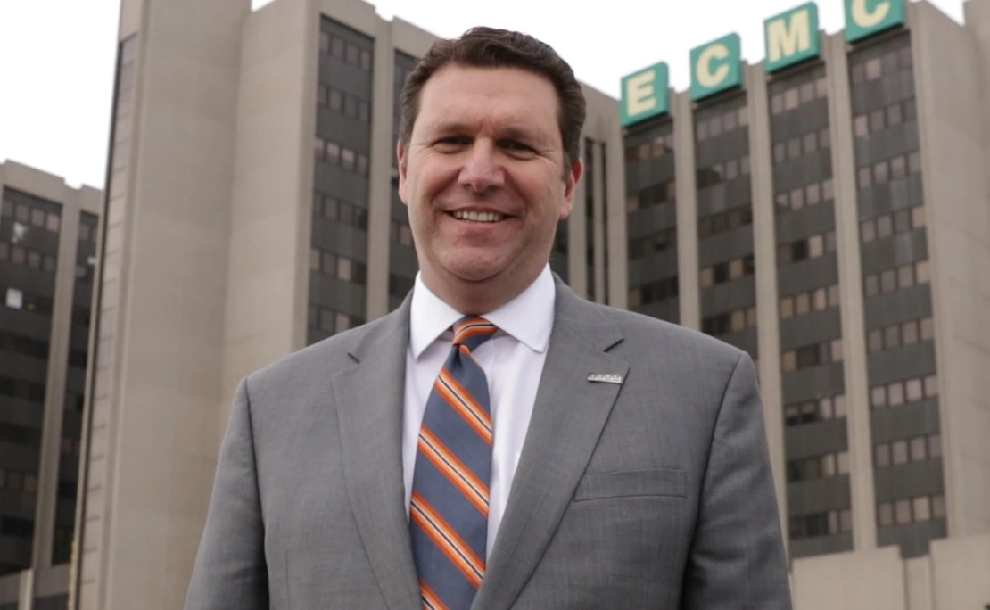 Erie County Medical Center President and CEO Tom Quatroche, '92