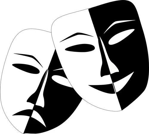 tragedy and comedy masks