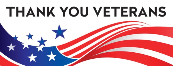 Thank you veterans banner