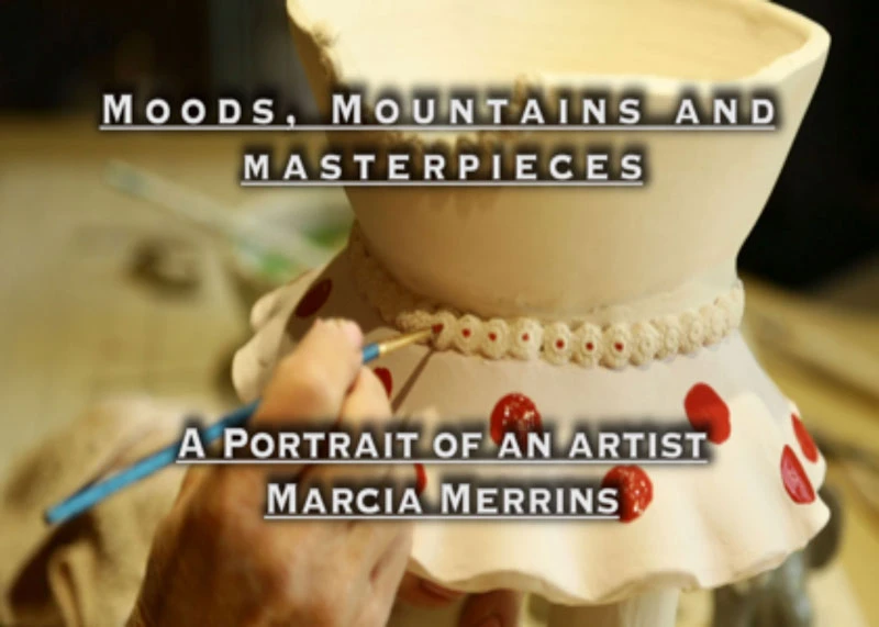 art for poster to publicize movie by Roslin Smith about Marcia Merrins