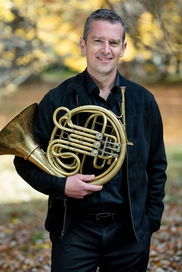 French horn artist Adam Unsworth, Music Performance major