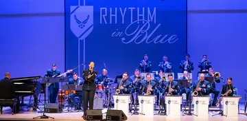 U.S. Air Force Rhythm in Blue group shot