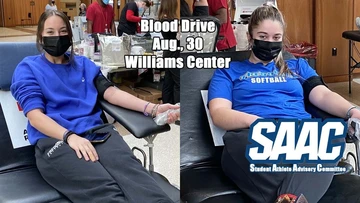 students giving blood