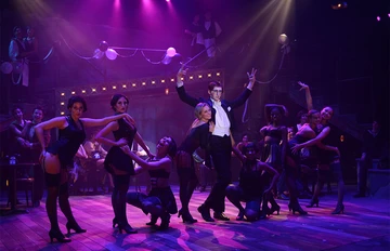scene from "Cabaret"