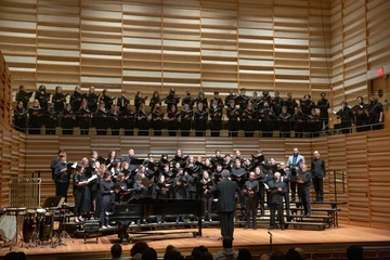 choral groups in concert in Rosch Recital Hall