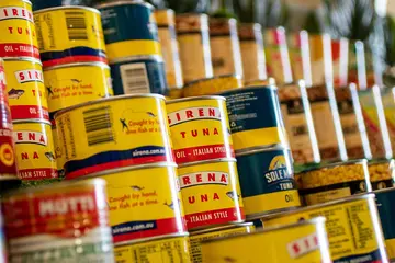 Photo of canned food