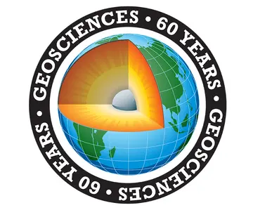 logo for Geosciences 60th anniversary