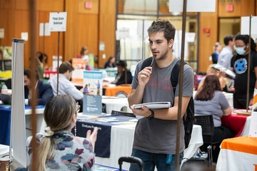 Graduate Fair in the Williams Center