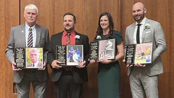 Athletic Hall of Fame inductees, basketball, baseball, track and field, soccer