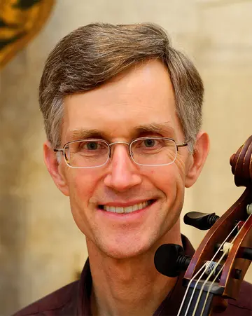 Baroque cellist Christopher Haritatos