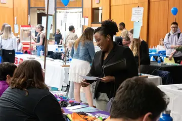 past Job and Career Fair in the Williams Center