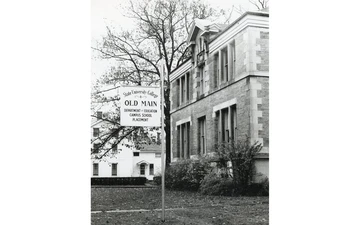 historical photograph of Old Main
