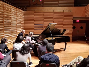 Piano Fellows program in Rosch Recital Hall