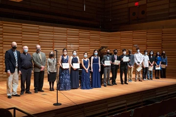Sorel piano competition winners and judges