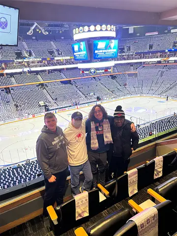 Fredonia students, faculty at KeyBank Center