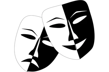 tragedy and comedy masks