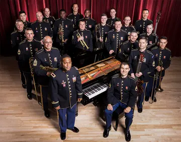 U.S. Army Jazz Ambassadors on stage