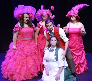 cast of opera in costume