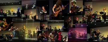 students performing