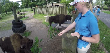 Fredonia graduate Kelsey Lowrey parlayed internship experience into a career at the Buffalo Zoo.