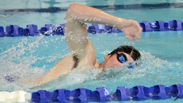 Patrick McCrone swimming, men's swimming and diving