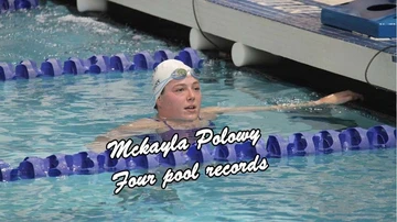 McKayla Polowy in pool