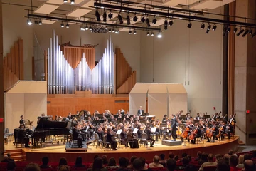 symphony on King Concert Hall stage
