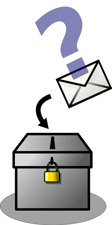 image of ballot being put into ballot box