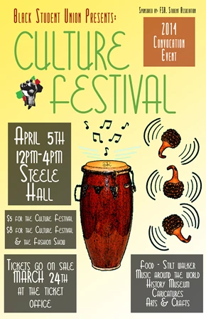 BSU Culture Festival Poster