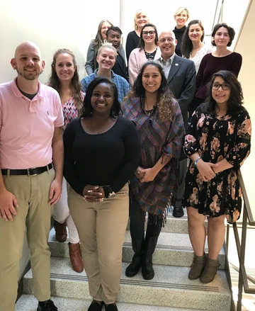 Members of the current class of the Cultural Competency Institute