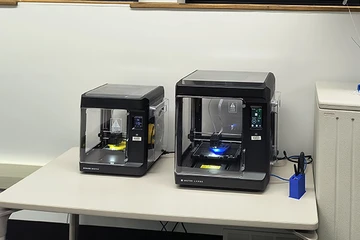 some 3D printing equipment at the Innovation lab.