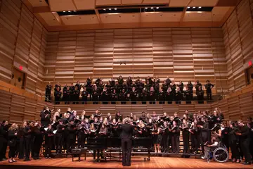 Choral festival at Fredonia