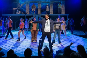 Fall 2025 Production of The Lightning Thief in our own Marvel Theater