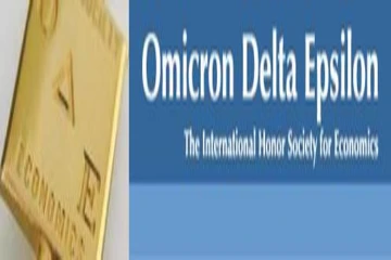 Omicron Delta Epsilon logo