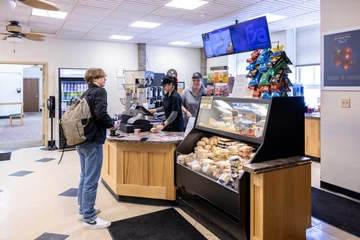 Students can grab a bite--or a meal--between jam sessions