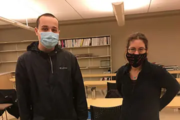 Johnathan Kobrinsky, featured for Honors Student of the Month October 2020