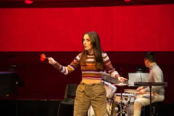 Fredonia students, like the woman on stage, can earn a Theatre Minor