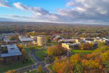 Campus in the fall