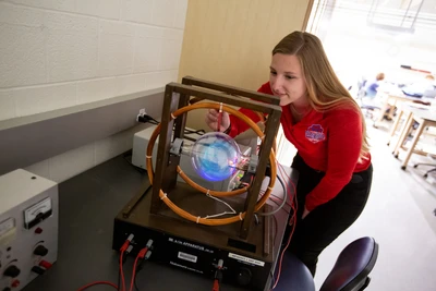 STEM students in Physics explore the world through mathematics, reason, and physical experimentation