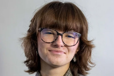 Digital portrait of Honors student selected.