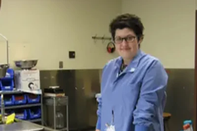 Professor in a lab 