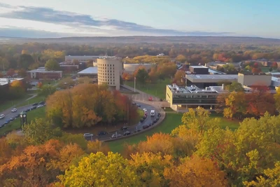 campus from the air