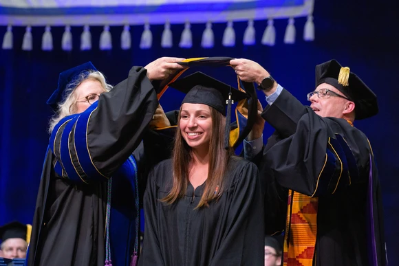 graudate hooding ceremony